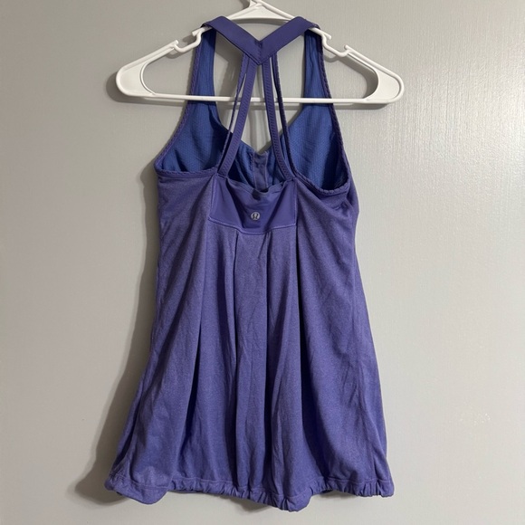 Lululemon Purple Racerback Activewear Tank Top Size 6 - Picture 2 of 13